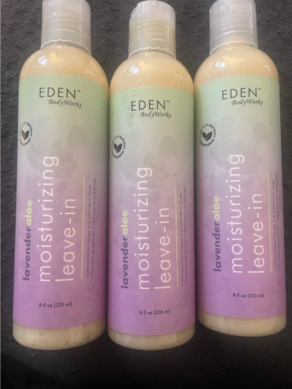 Eden BodyWorks Lavender Aloe Moisturizing Leave-In Conditioner - Purple
